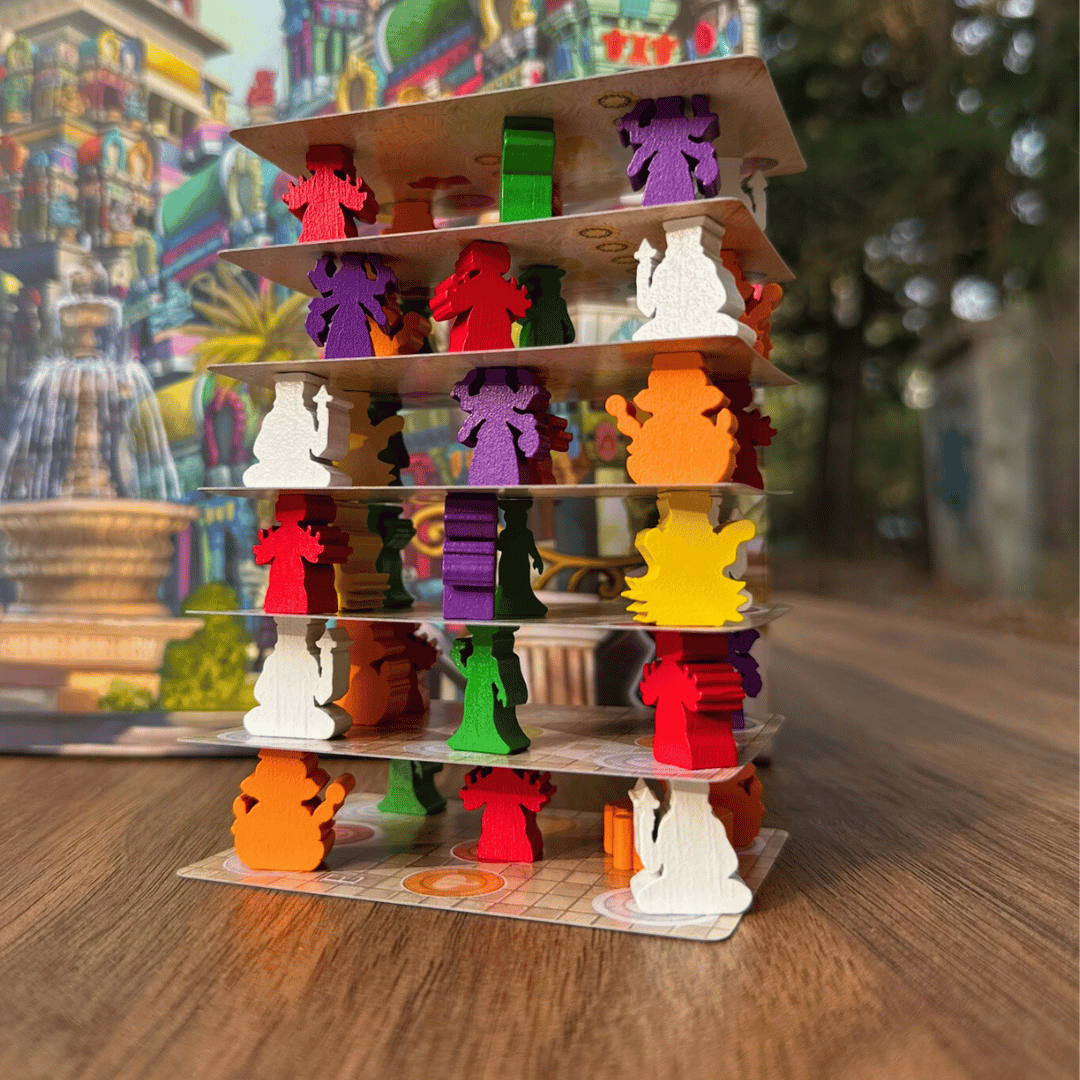 Meenakshi Temple. Standard Edition with wooden statues